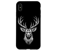 Deer Antlers Hunting Stag Reindeer Hunter Red Deer Case for iPhone XS Max
