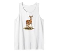 Deer Baby Calf Wild Wildlife Nature Love Tank Top