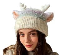Deer Beanie Warm Cute Breathable Knit Beanie