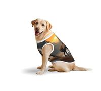 Deer Bear Mooseprint Large Pets Vest Breathable Sleeveless Tank Top Cozy Lightweight Walks Travel T-Shirt