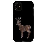 Deer Buck Whitetail Antlers white tail Stag Mule Elk Hunter Case for iPhone 11