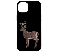 Deer Buck Whitetail Antlers white tail Stag Mule Elk Hunter Case for iPhone 14 Plus