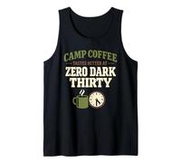 Deer Camp Happy Place Hunting Camp Humor Deer Season Pride Tank Top