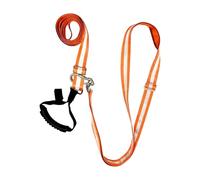 Deer Drag Harness, Outdoor Orange Rope with Sledge and Reflective Strips for Deer for Camping Hiking on Impervious Terrain and Wilderness