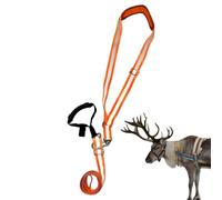 Deer Drag Rope,Reflective Adjustable Deer Drag Nylon Strap - Portable Hunting Accessories for Wild Hogs, Ergonomic Pulling