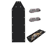 Deer Drag Sled - Heavy Duty Polyethylene Game Hauler, Outdoor Hunting | Large Capacity Snow Ice Fishing Gear Carrier, Rugged Utility For Transporting Firewood Supplies Equipment