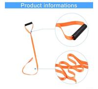 Deer Drag Strap Heavy Duty Game Hauling Rope Polyester Hunting Deer Puller Harness for Big Game Bear Duck Goose Turkey Field Dressing Tool Orange 3 Pack