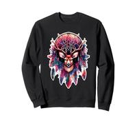 Deer Dreamcatcher Floral Spirit Animal Boho Style Art Sweatshirt