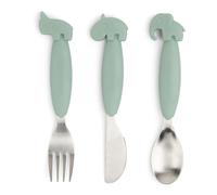 Done By Deer Easy Grip Friends Cutlery Set Pink 12 Months