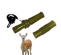 Deer Grunt Call - Adjustable Portable Whitetail Hunting Sound Maker, Realistic Wildlife Call Tool | Outdoor Sports Camping Hiking Training Use for Yard Patio Lawn Porch Wildlife Observation