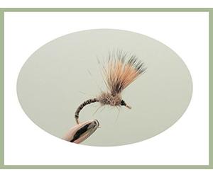 Deer hair Emerger Trout Flies, 6 Per Pack. Choice of Sizes, For Fly Fishing (14)