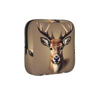 Deer Head Printing Print Multifunctional Storage Bag Pad Bag Skin-Friendly Period Pouch Reusable Tampon Bag for Female