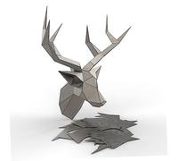 Deer Head Welding kit For Beginners Practice, 201 stainless steel Welding Coupons, Welding Training Metal Suitable For TIG, MIG, Gas, Arc, Stick, DIY Welding Practice Kit（15 pcs）