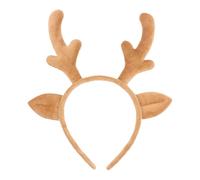 Deer Horns Headband,Christmas Costume Head Ornament - Decorative Festive Hair Band | For Thematic Events Stage Performances Social Gathering Content Creators Comics Festivals Family Photo