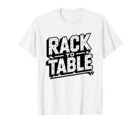 Deer Hunter Nose Tail Venison Rack Table Processing Field T-Shirt