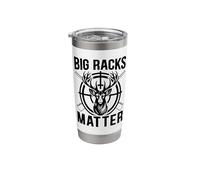Deer Hunter Trophy Buck Antler Season Outdoor Hunting Lovers Stainless Steel Insulated Tumbler