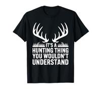 Deer Hunter Wildlife Hunting Season for Men T-Shirt