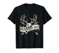 Deer Hunting Apparel - Forest Calls Wild Life Design T-Shirt