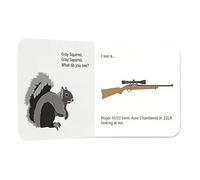 Deer Hunting Board Book | 16-Page Deer Ethics Guide - Interactive Outdoor Hunting Book - for Beginners Families Wildlife Enthusiasts Camping Hiking