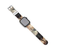 Deer Hunting Deer in The Forests Watch Bands Replacement Silicone Straps Sport Wristbands Compatible for Apple Watch 42mm/44mm