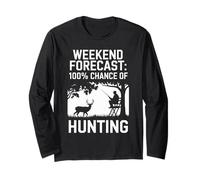 Deer Hunting for Hunter Season Outdoor Wildlife for Men Long Sleeve T-Shirt