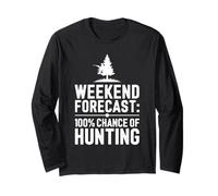 Deer Hunting for Hunter Season Outdoor Wildlife Long Sleeve T-Shirt