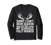 Deer Hunting for Hunter Whitetail Buck Deer Season Long Sleeve T-Shirt