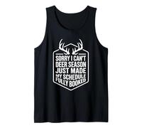 Deer Hunting for Hunter Whitetail Buck Deer Season Tank Top