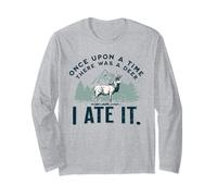 Deer Hunting Hunter Dad Big Game Trophy Buck Retro Vintage Long Sleeve T-Shirt