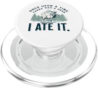 Deer Hunting Hunter Dad Big Game Trophy Buck Retro Vintage PopSockets PopGrip for MagSafe