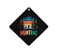 Deer Hunting Printed Car Air Fresheners Long Lasting Hanging Ocean Scented Cards Tablets for Closet Bathroom
