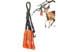 Deer Hunting Scrape Rope Cotton - Deer Scraper Tassels, Portable Animal Bait Tassels for Trail - Nature Observation Field Edges Wildlife Photographers Outdoor