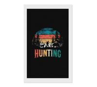Deer Hunting Vertical Diamond Art Painting 12"x20" | Diy 5D Round Drill Dots Picture Crafts Relaxing Art Kits for Adults