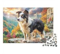 Deer in Bloom 300 Piece Beautiful Pictures Jigsaw Puzzle - Relaxing Group Activity, Home Décor Art & Brain Game (Family Puzzle)