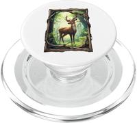 Deer In The Forest Animal PopSockets PopGrip for MagSafe