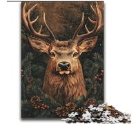 Deer in The Jungle Puzzles for Adults Teens 2000 Pieces, Educational Games Home Decoration Birthday Present, Gifts, Wall Art (70x100cm)