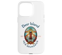 Deer Island Lighthouse New Brunswick Case for iPhone 15 Pro Max