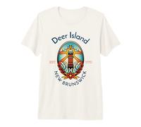 Deer Island Lighthouse New Brunswick Premium T-Shirt