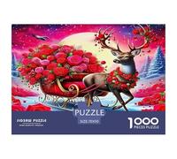 Deer Jigsaw Puzzles for Adults 1000 Jigsaws Mousehole Village Jigsaws 1000 Pieces for Adults Gifts Absolutely Stunning
