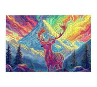 Deer Jigsaw Puzzles for Adults 2000, 2000 Piece Jigsaw Puzzles for Adults, 99.5x70.5cm Hard Impossible Wooden Puzzle, Challenging Game for the Whole for Women, Gifts for Men, Theme: (Animal), -7605