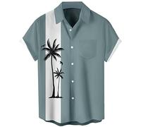 Deer Lady Men's Retro Button Down Shirt (Pack of 1)