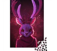 Deer Legend Puzzle 1000 Pieces for Adults, Animal Theme Jigsaw, Relaxing Weekend Challenge, 52x38cm/1000pcs