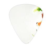 Deer looking into the distance Printed pick set - 12 pieces, thin, medium and thick guitar picks, suitable for guitar, bass, electric guitar and ukulele