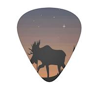 Deer Mountain Pine Tree Wilderness Guitar Picks 12-Pack, Guitars Accessories For Men Women Professional Guitarist, Musicians And Beginner
