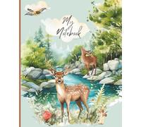 Deer Notebook: 150 Pages | Serene Nature Cover