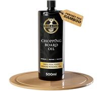 Deer & Oak - 500ml Premium Food Safe Mineral Oil for Chopping Boards, Butchers Block, Wood & Slate Oil - 100% Food Grade