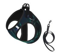 Deer on City Streets Dog Harness - Equipped with Reflective Straps and Quick Release Buckles - Suitable for Small Cats and Dogs