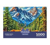 Deer Premium Paper Jigsaw Puzzle Created for Mindful Evenings at Home, Centred on Fantasy And Offering A Rewarding Sense of Progress And Calm Focus 70x50cm/1000pcs