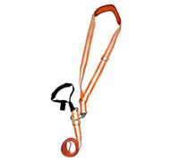 Deer Pull Harness - Nylon Drag Strap, Adjustable Pulling System, Reflective Shoulder Support Pad, Ergonomic Carabiner Space Saving Design | Outdoor Elk Recovery Gear, Short tail Keyword with Scenario