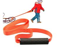 Deer Road Strap - High Performance Strap, Orange Pull Rope, Adjustable Shoulder Strap for Field Trims, Pulling Toy Animals, Durable Equipment, Hunters Transport Large Dollars, Robust
